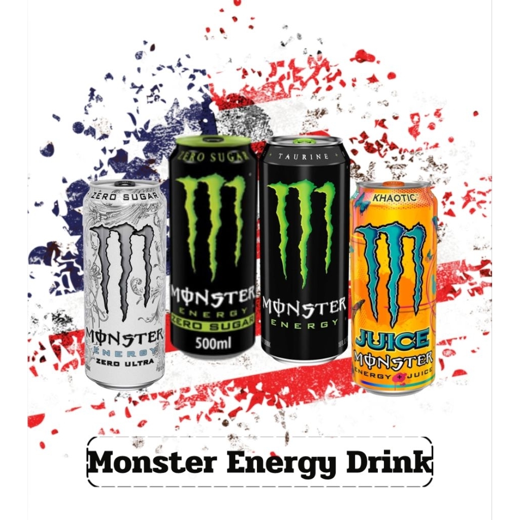 🇺🇲Monster Energy Drink, 16fl oz. (473ml.)🇺🇲💯