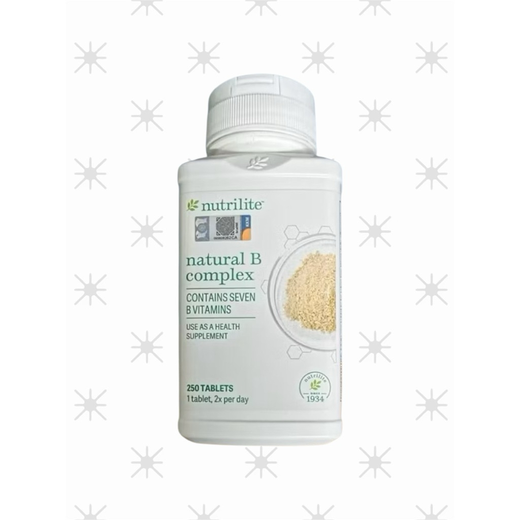 วิตามินบี พลัส นิวทริไลท์ เครื่องหมายการค้า Nutrilite Natural B Complex 250 Tablets
