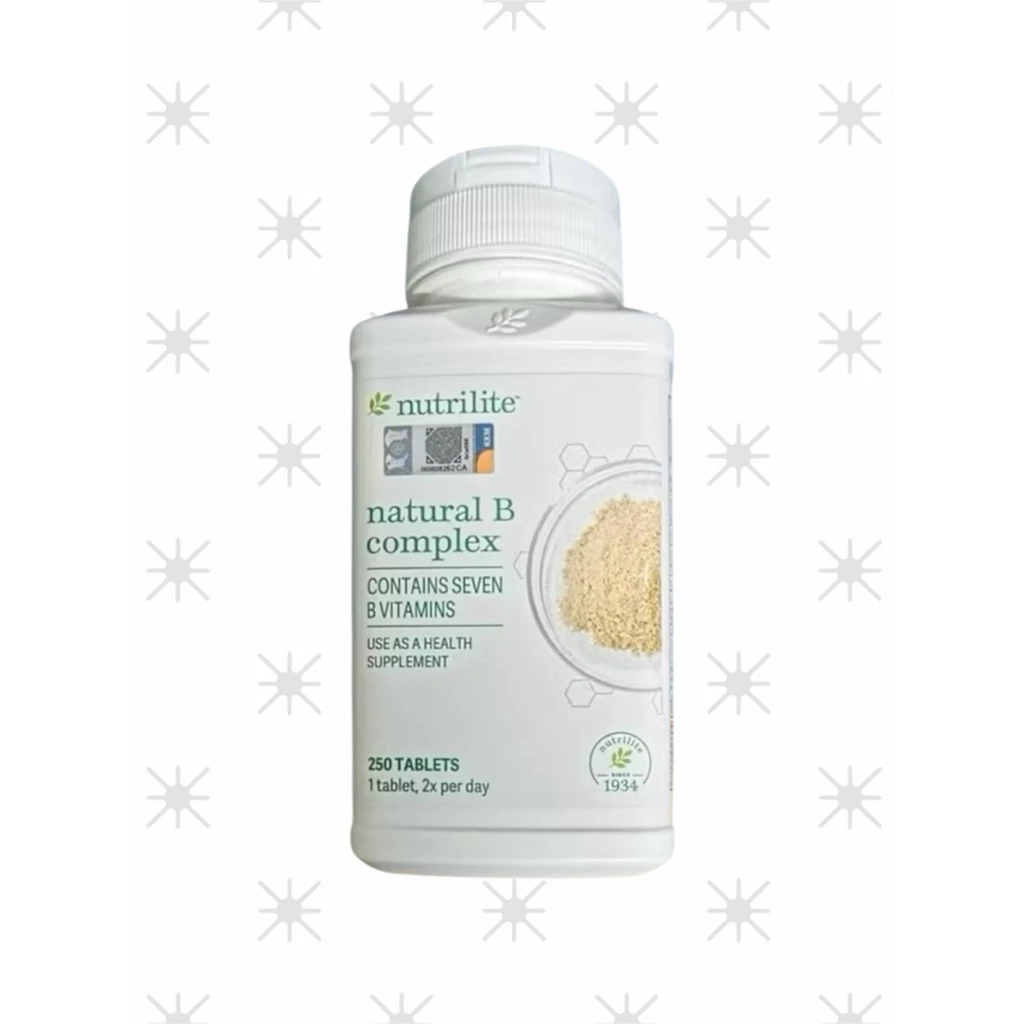 วิตามินบี พลัส นิวทริไลท์ เครื่องหมายการค้า Nutrilite Natural B Complex 250 Tablets