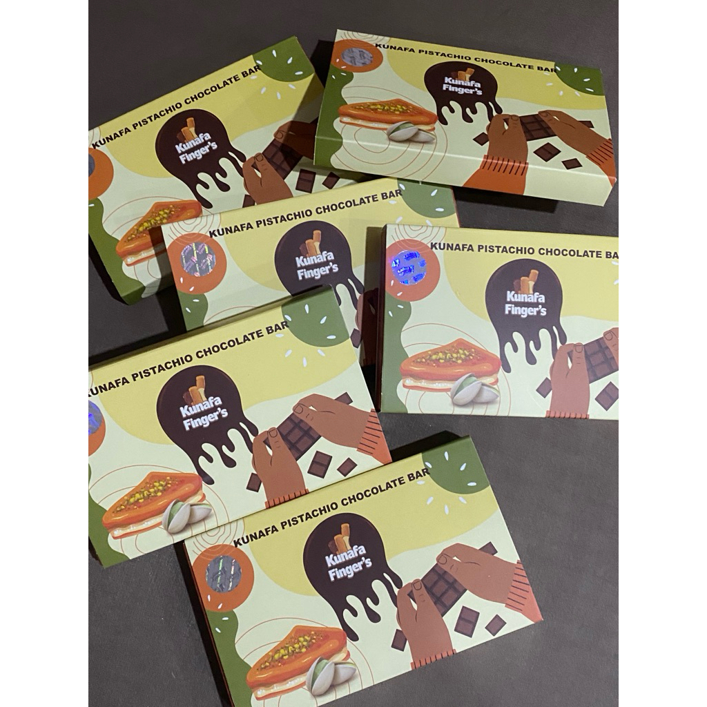 (ถูกที่สุด) พร้อมส่ง Kunafa Finger's ช็อกโกแลตดูไบ Chocolate Dubai