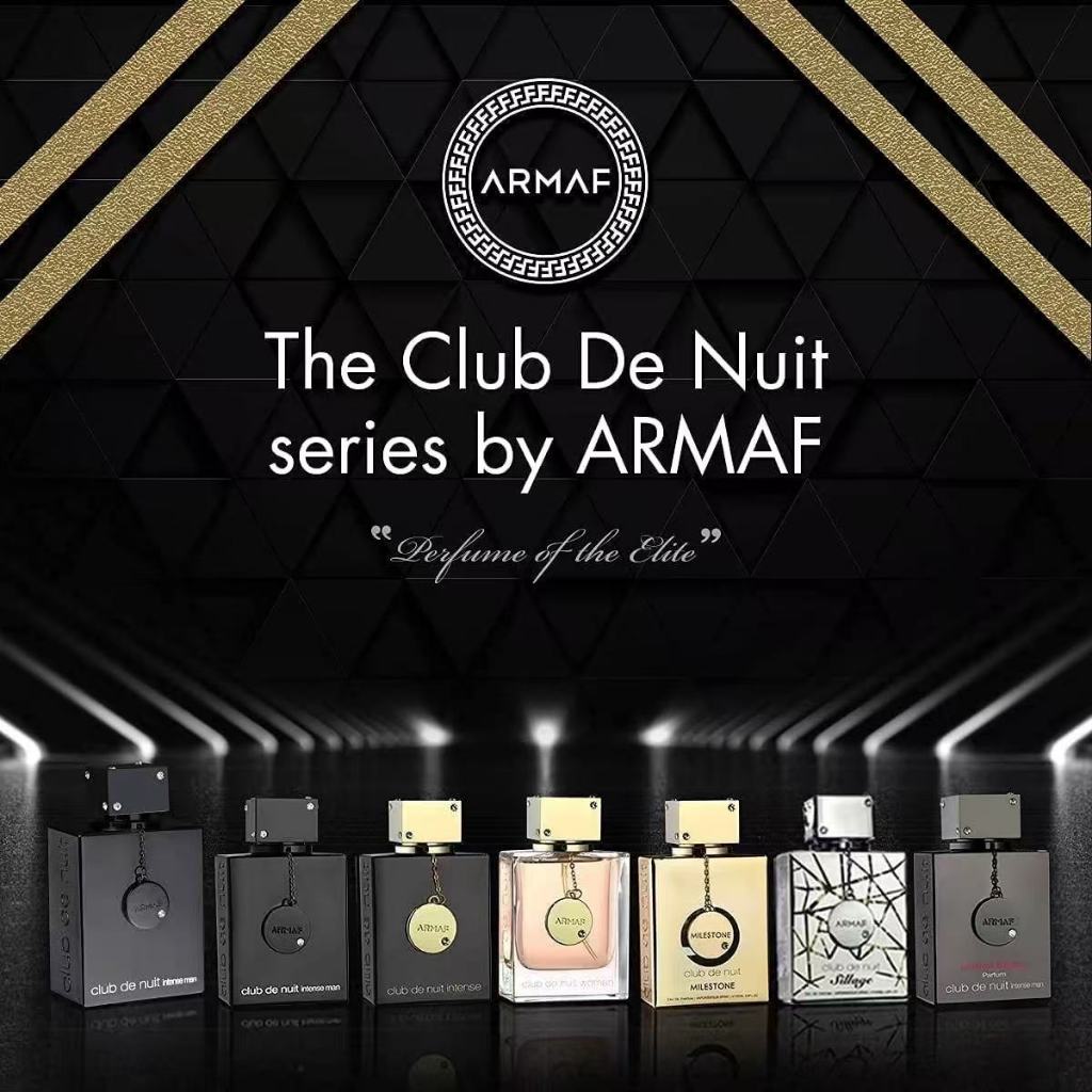 [ของแท้ 100%] ARMAF Club De Nuit Series 105ml - น้ำหอมตัวดัง กลิ่นคล้าย Creed Aventus / TF / Silver 
