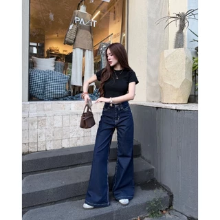 Y2.NEW CLASSY JEANS กางเกงยีนส์ขากระบอก
