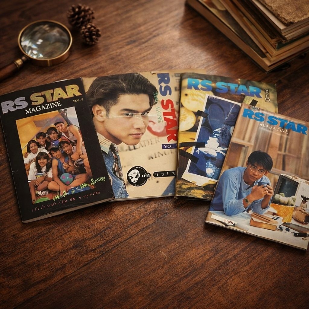 RS STAR Magazine นิตยสารเก่ายุค 90s ของสะสมแท้