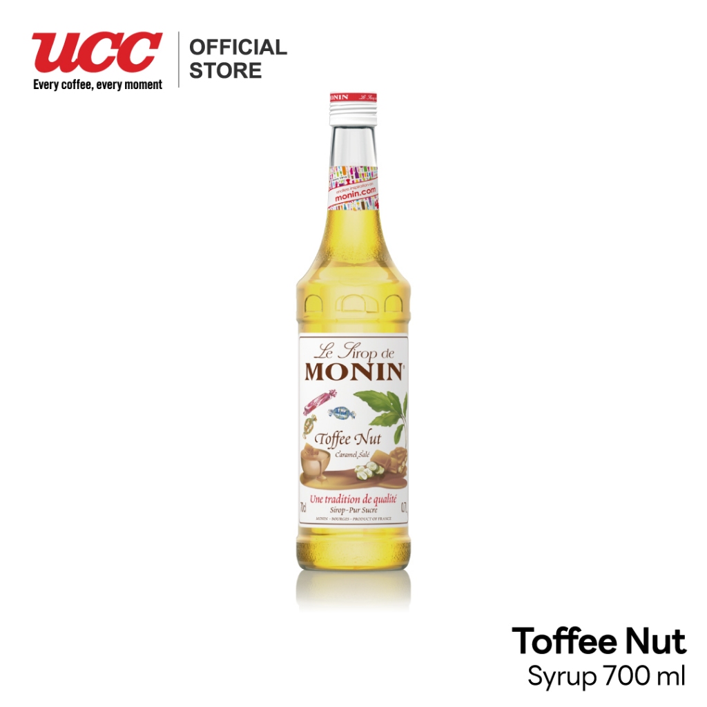 MONIN Toffee Nut Syrup น้ำเชื่อมกลิ่นทอฟฟี่นัต 700ml.