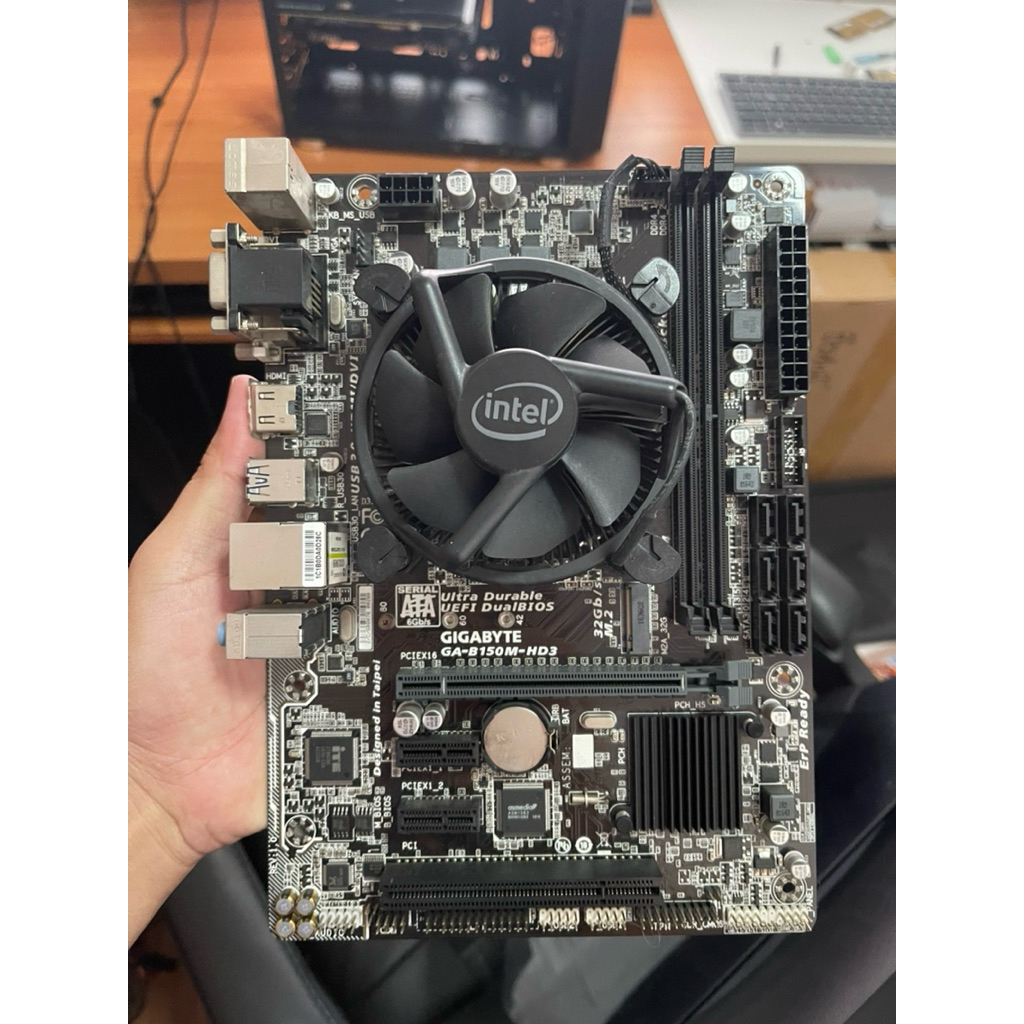 i5 7500 i5 6600 พร้อมเมนบอร์ด H170 Gaming m3 บอร์ดใหญ่ ใส่ m.2 nvme ได้