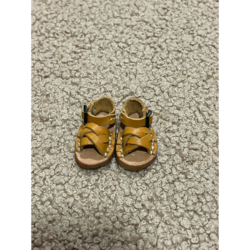 blythe licca 1/6 doll leather shoes ร้องเท้าตุ๊กตาหนังแท้