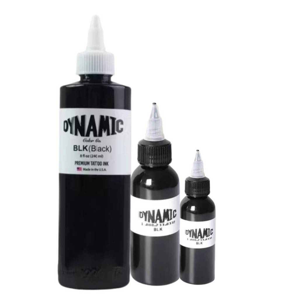 หมึกสักสีดำ หมึกสัก BLK สีดำธรรมดา