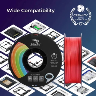 Creality Ender PLA+ 3D Filament 1.75mm, 1Kg เส้นพลาสติกเครื่องพิมพ์3มิติ สีสวย คุณภาพดี Ender PLA+