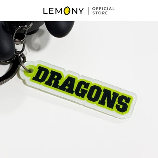 LEMONY พวงกุญแจตุ๊กตาเขี้ยวกุด ซีรีส์ Fun Universal How to Train Your Dragon Collection