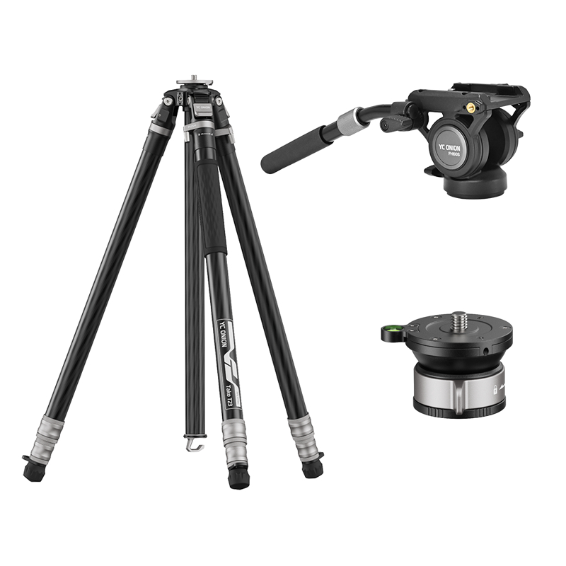 ขาตั้งกล้องคาร์บอน Yc Onion Tako Tripod with Gimble Head&Over Head Rig