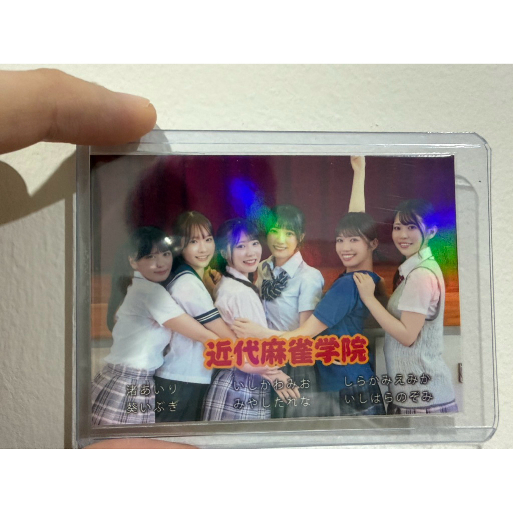 ส่งฟรี 🇯🇵 การ์ดสะสม ญี่ปุ่น 1 ใบมี2ด้าน ตามภาพครับ Mio Ishikawa Emika Shirakami Aoi Ibuki Rena Miyas