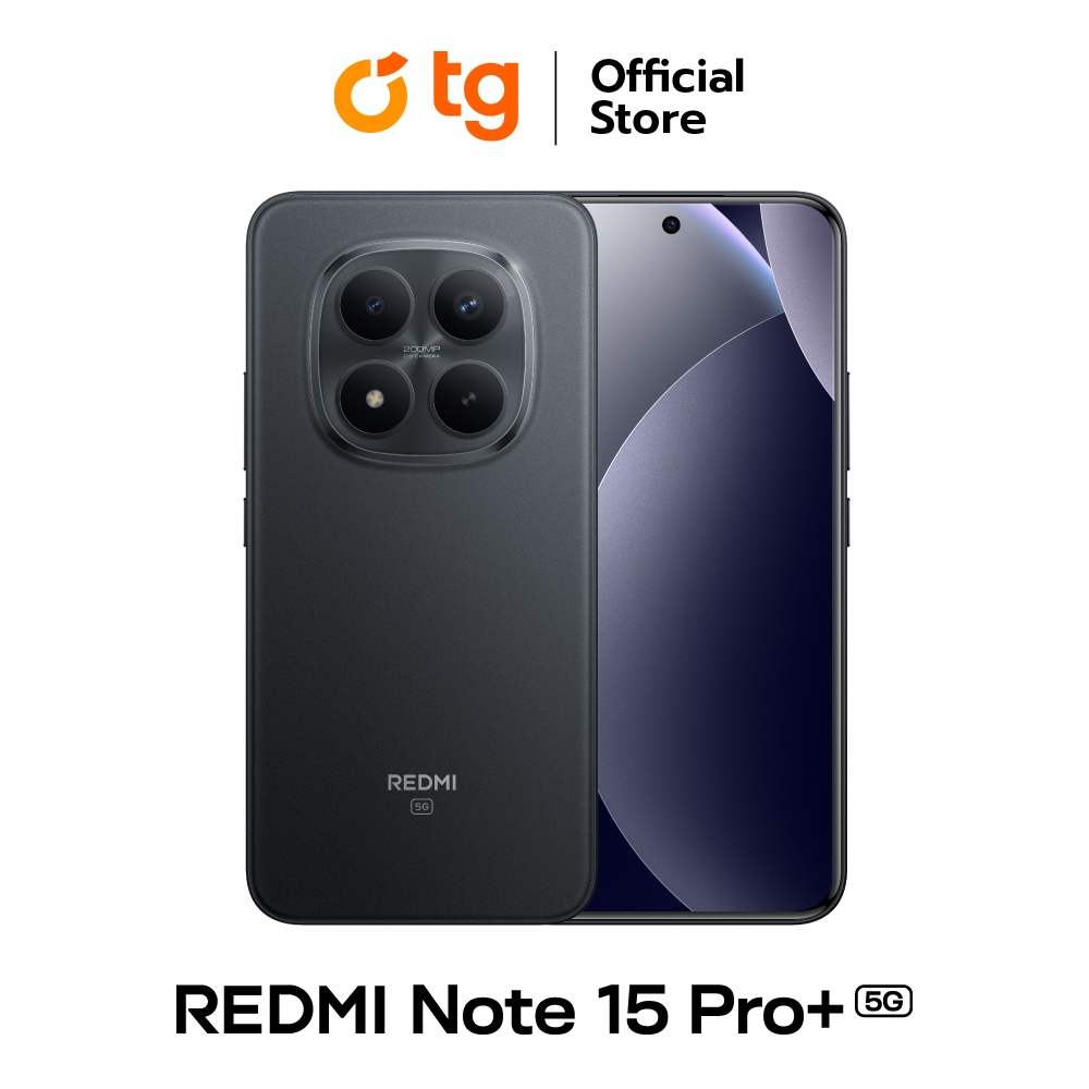 XIAOMI REDMI NOTE 15 PRO PLUS 5G (12/256GB)(12/512GB) แถมฟรีXIAOMI SMART BAND 9 ACTIVE (PM) + ประกันจอแตก