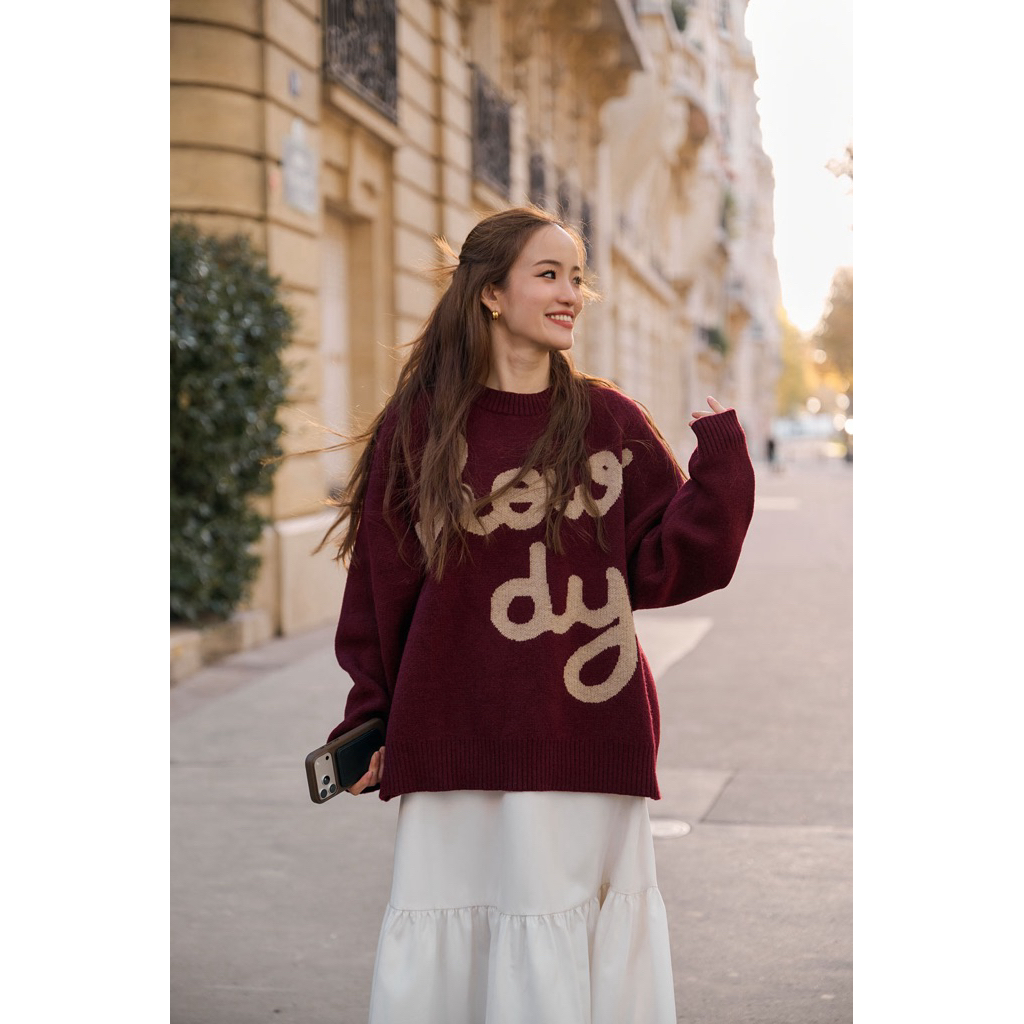 [New ของใหม่ มือ 1] Howdy sweater Howdy x Nutty