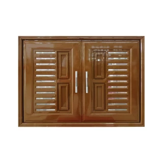WT บานซิงค์คู่ UPVC รุ่น VC ขนาด 87X66X10 CM บานซิงค์ สีสัก สีน้ำตาล สีขาว (2 ชิ้น/ 1 คำสั่งซื้อ)