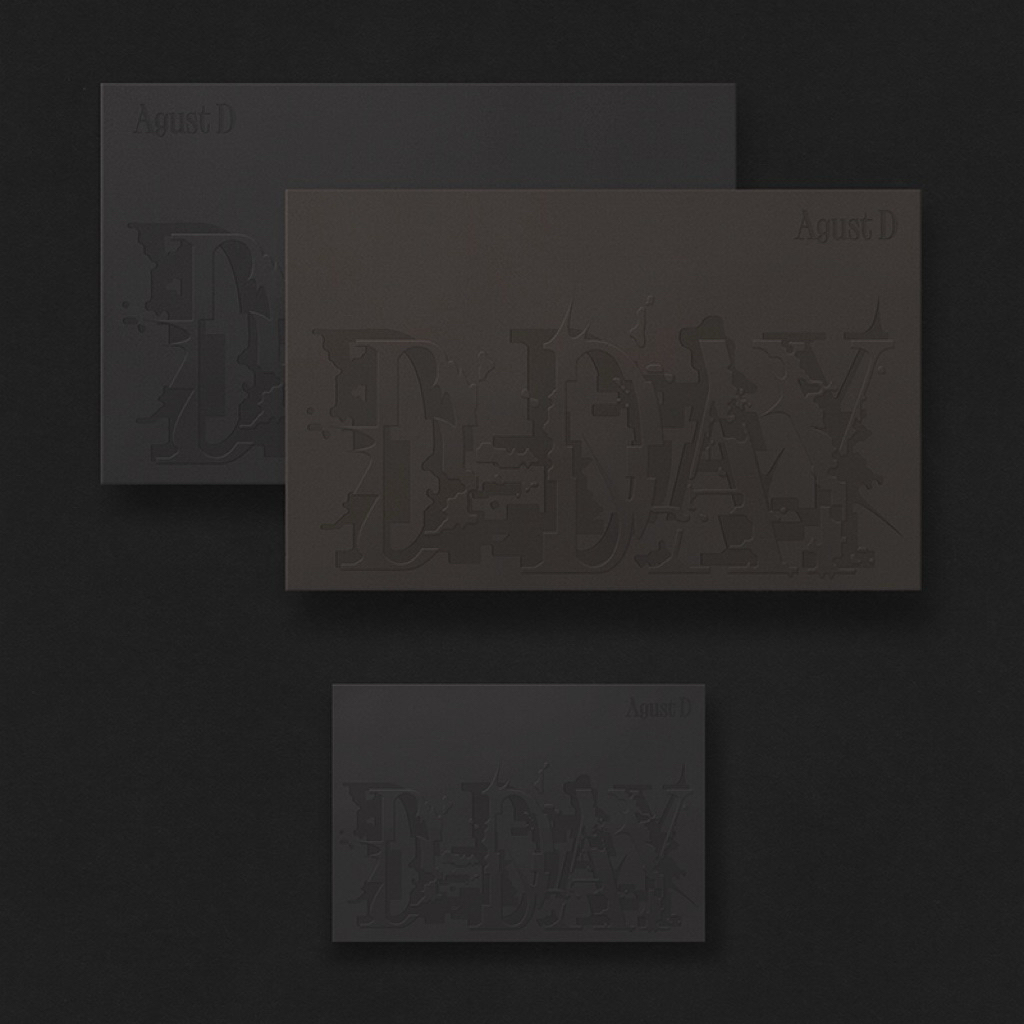 [พร้อมส่ง] Agust D (SUGA BTS) อัลบั้ม 'D-DAY' album