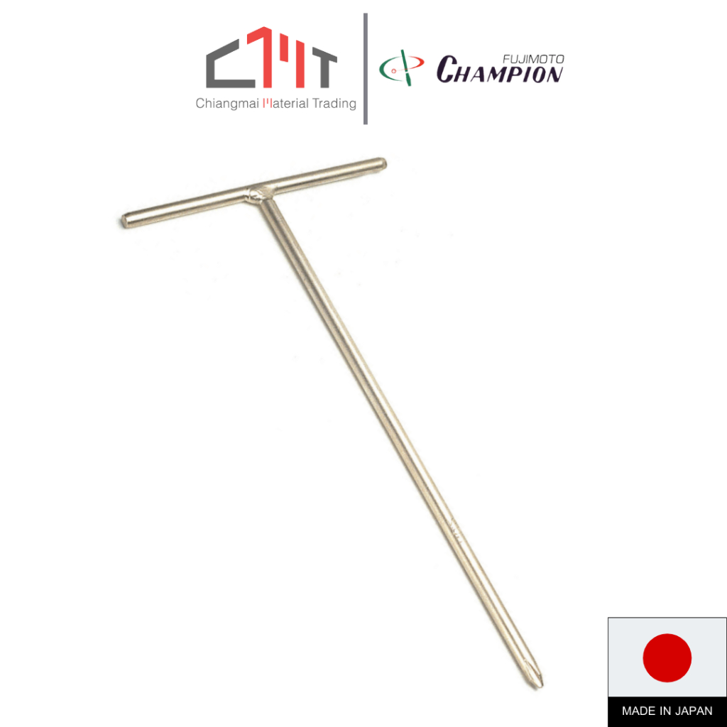 CHAMPION ไขควงหัว T ขนาด PH2 x 230mm. - PH3 x 280mm.
