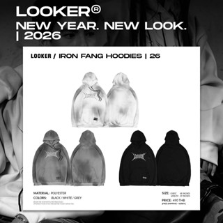 เสื้อฮู้ด LOOKER® / IRON FANG HOODIES | (2026)