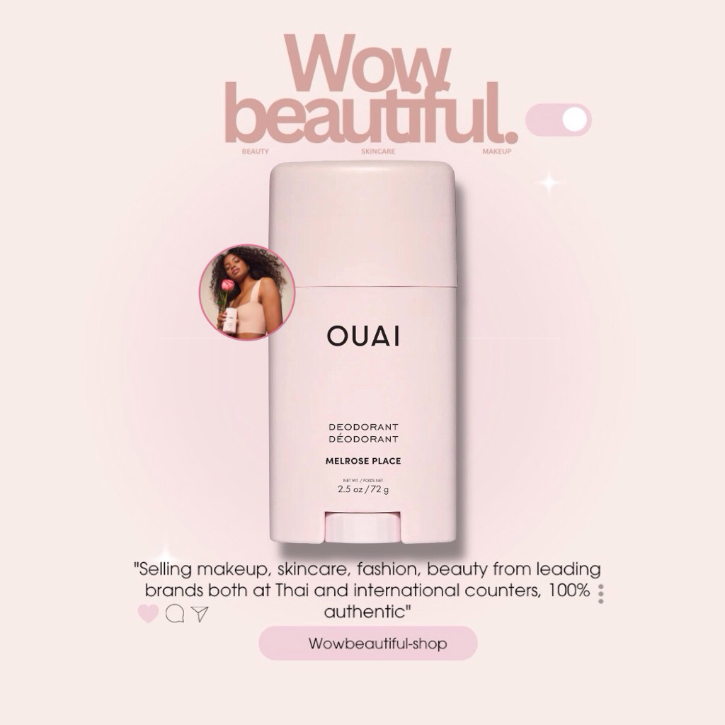 OUAI Melrose Place Aluminum Free Deodorant 72g.