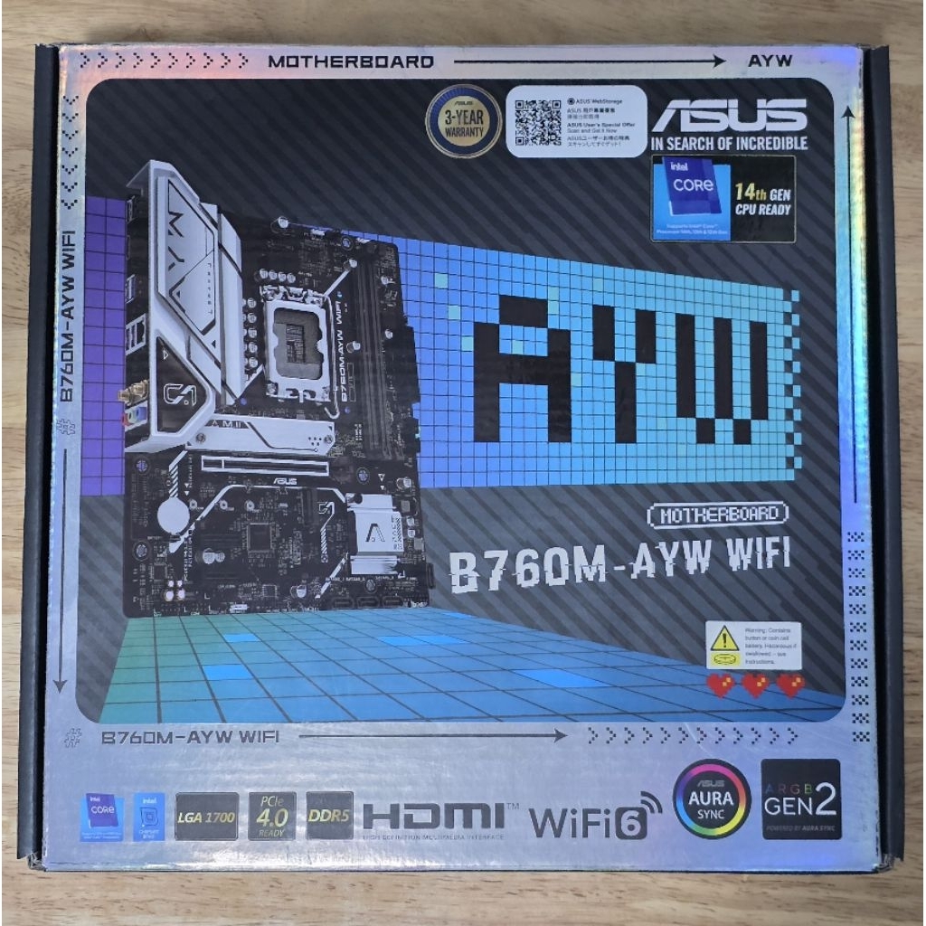 Asus B760m AYW LGA1700 Wifi