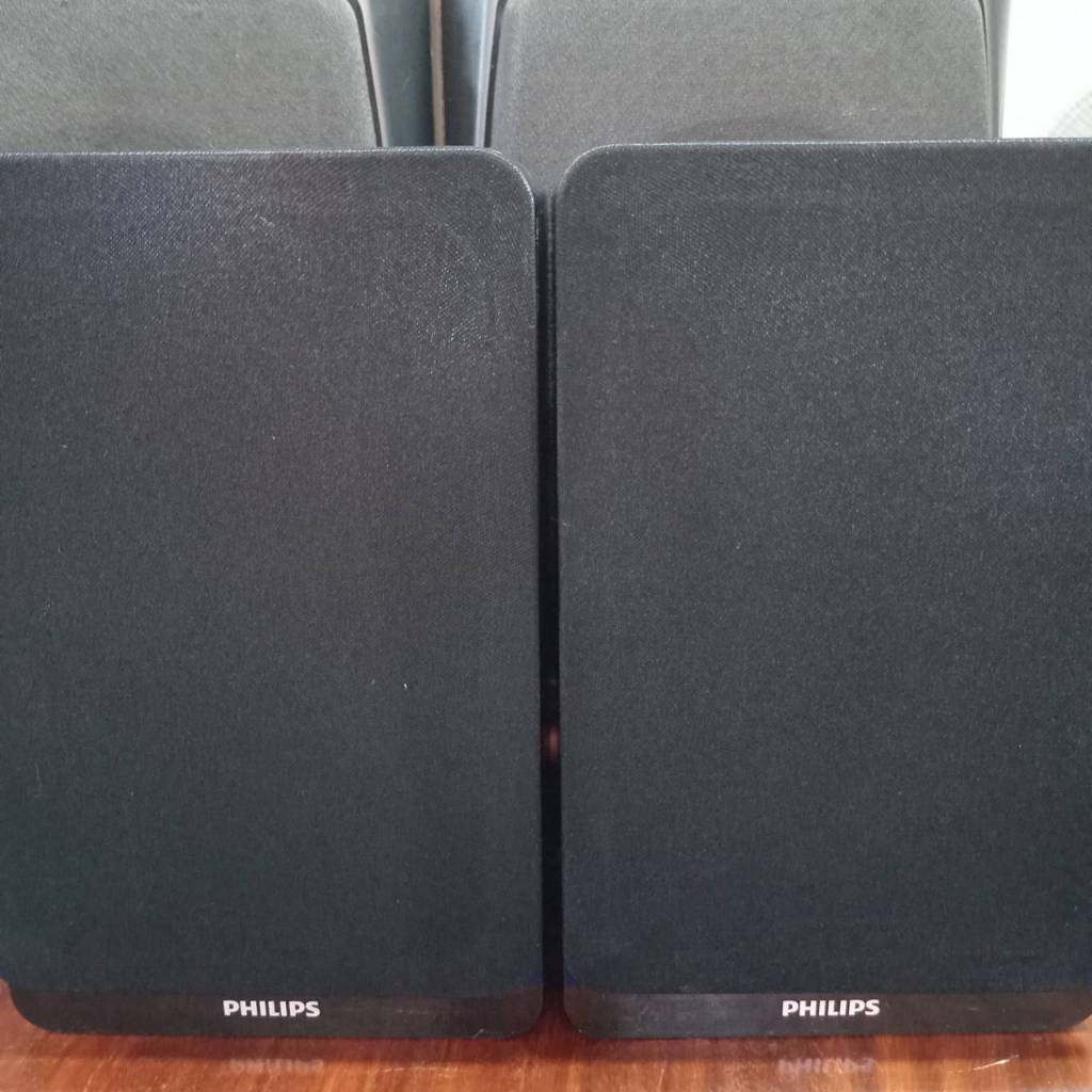 เครื่องเสียง ญี่ปุ่น มือสอง โฮมเธียเตอร์ Home Theater ลำโพง Philips Front Speaker รุ่น MCD122