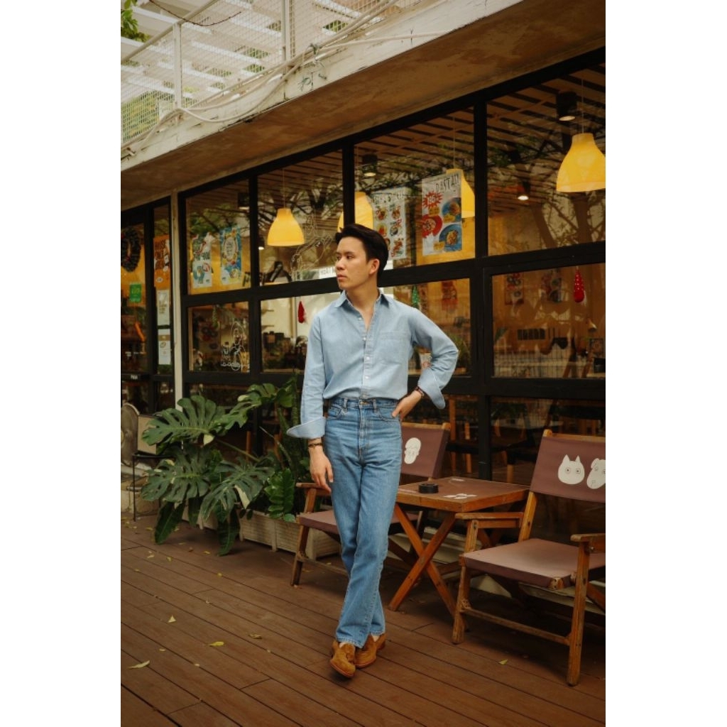 Gentleman's Attire : Denim Shirt เสื้อเชิ้ตเดนิม เสื้อเชิ้ตยีนส์ The Denim Collection