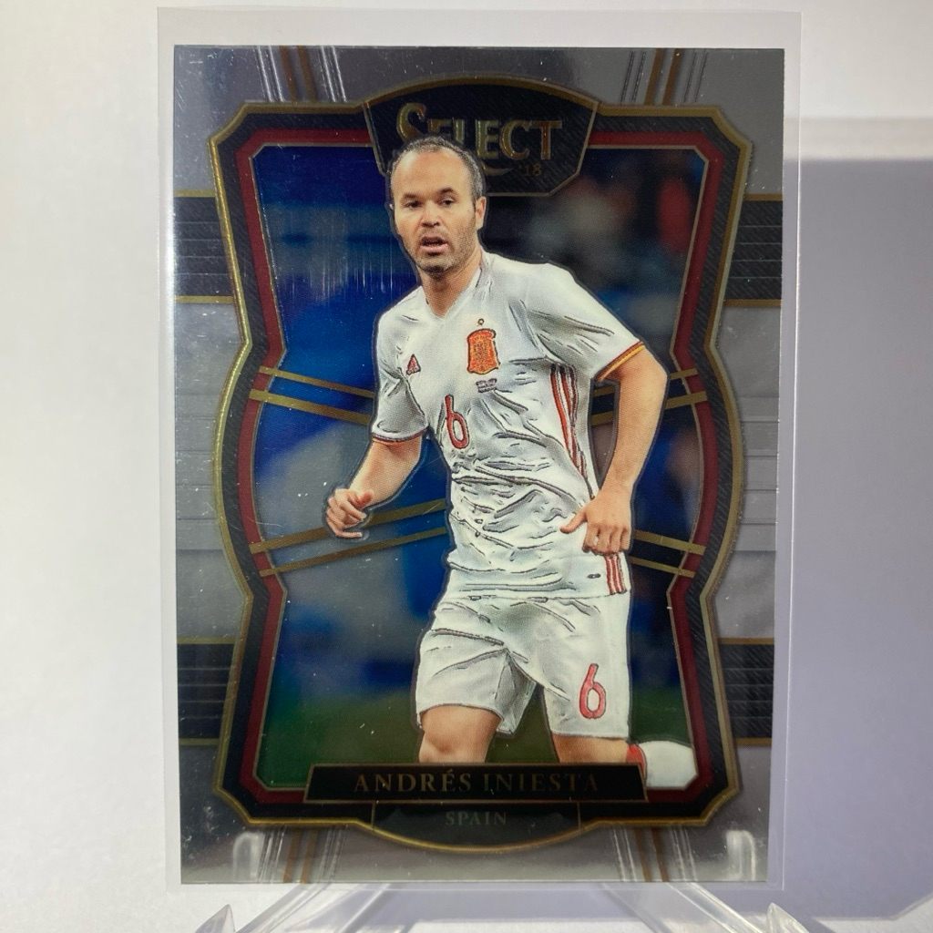 การ์ดนักฟุตบอล ANDRES INIESTA , SPAIN, SELECT PANINI 2017