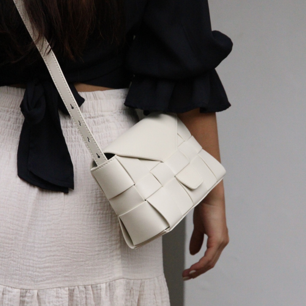 Tessa Genuine Leather (Smooth) กระเป๋าหนังแท้ ปรับสายได้ | Curà - Curated Attitude - รูปที่ 7