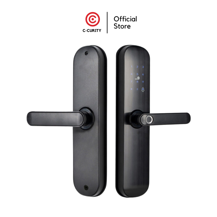:: พร้อมติดตั้ง :: C-CURITY รุ่น DMB 501 Digital Door Lock สมาร์ทล็อค กลอนประตูดิจิตอล 5 ระบบ