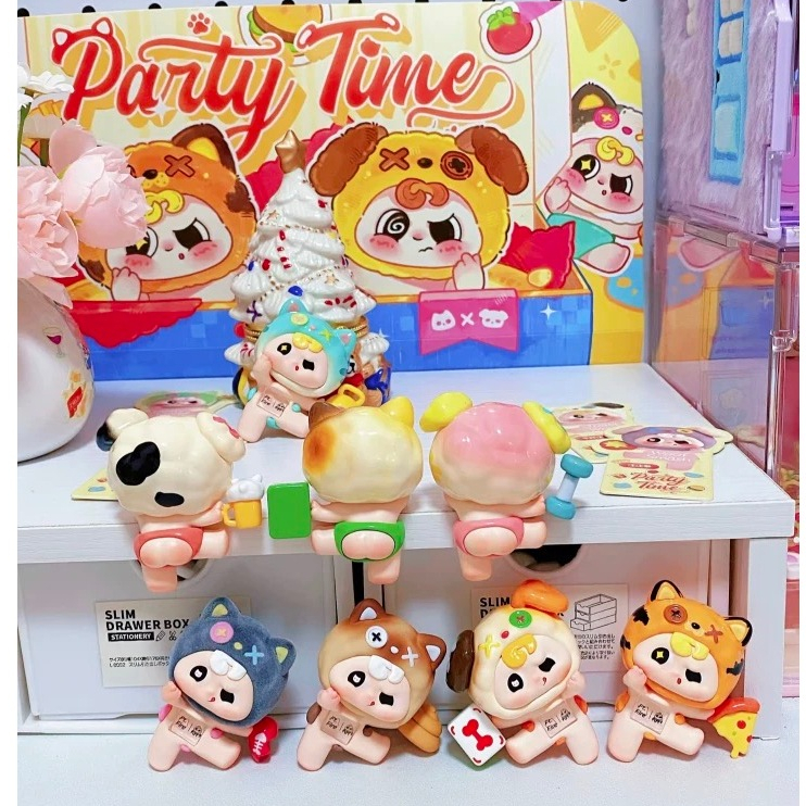 (สุ่ม/พร้อมส่ง🇹🇭) เกาะโทรศัพท์ Pippy Party Time Series