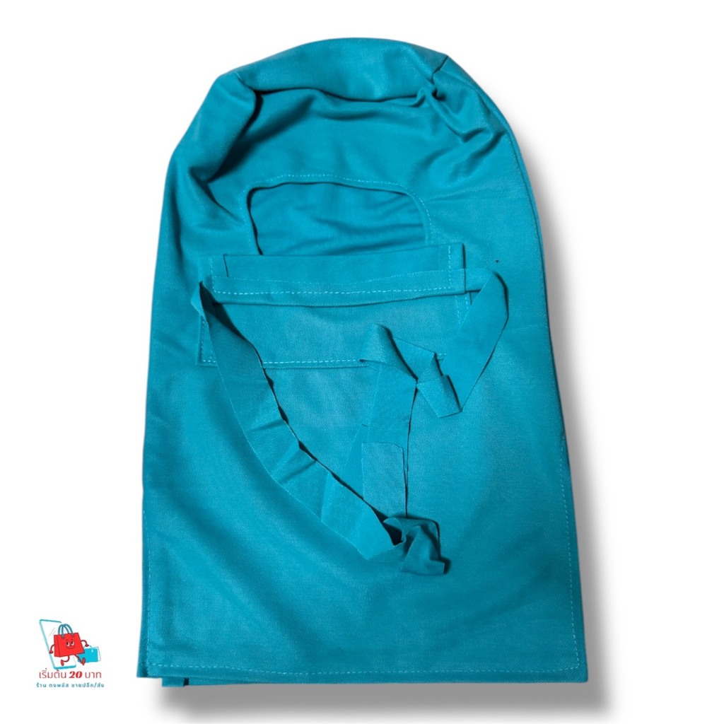 ✨ หมวกโม่งคลุมหัวแบบเต็มใบ ผลิตจากผ้านุ่ม ยืดหยุ่นดี สวมใส่สบาย มีให้เลือก 8 สี - รูปที่ 5