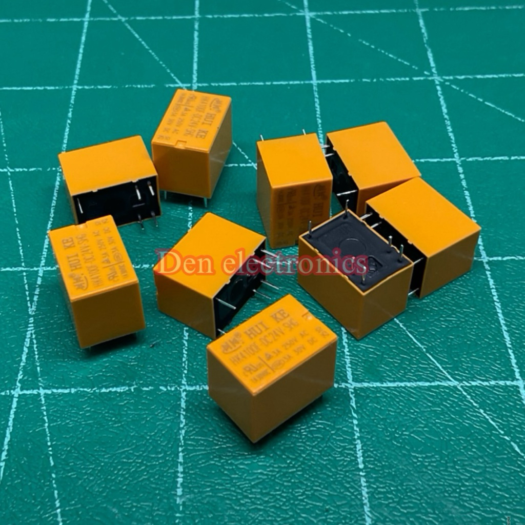 รีเลย์ HKE 6ขา HRS1H-S 3V  5V  6V  9V  12V  24V หน้าคอนแทค 1A
