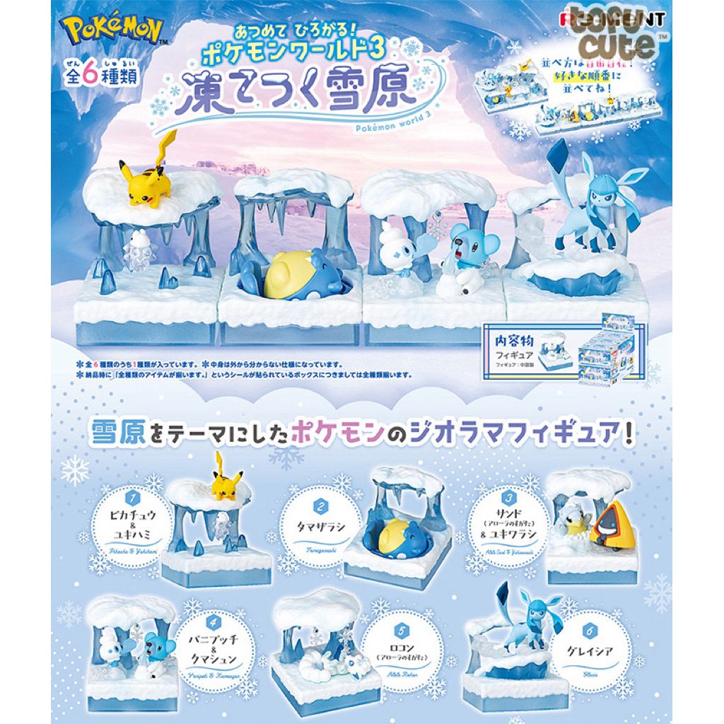 Rement Pokemon Frozen Snow Field