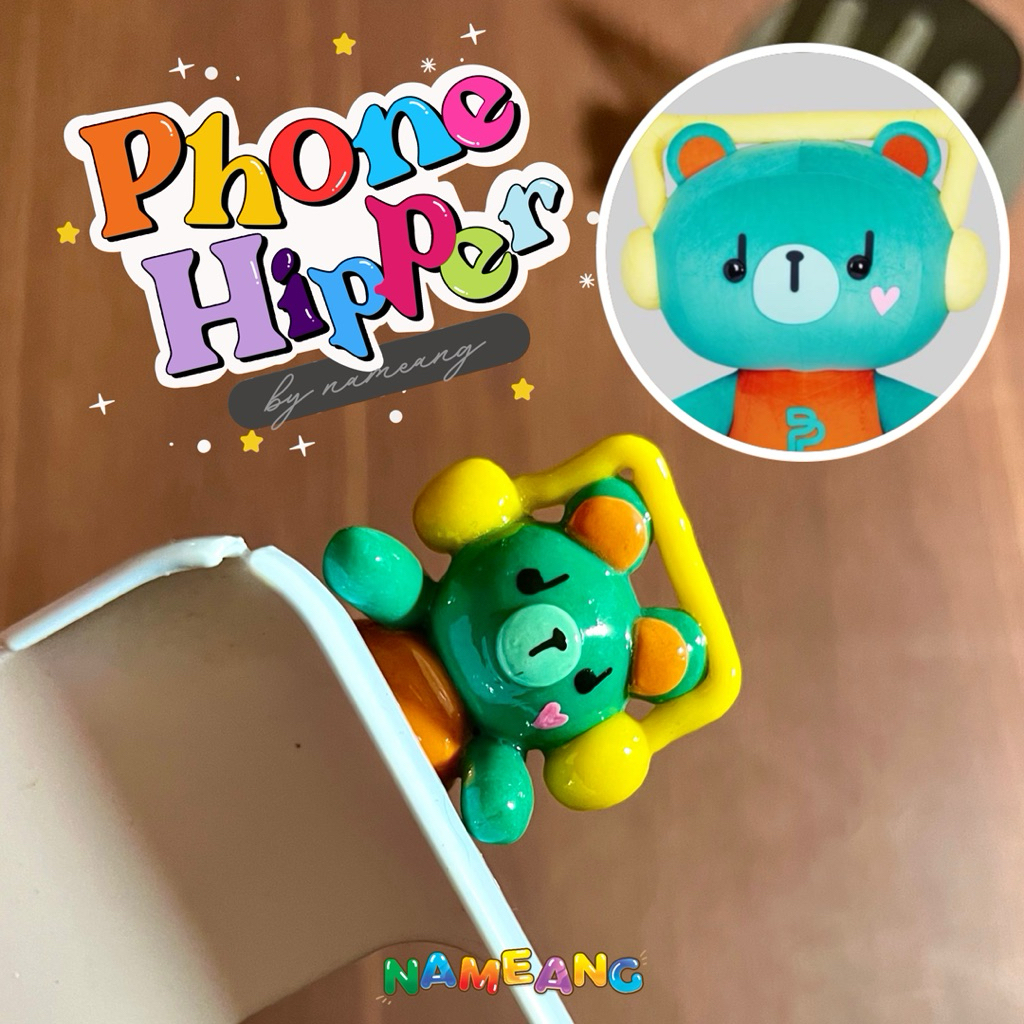 [พรีออเดอร์] PermPoon Phone hipper handmade | เพิ่มพูน ฮิปเปอร์ที่เกาะโทรศัพท์