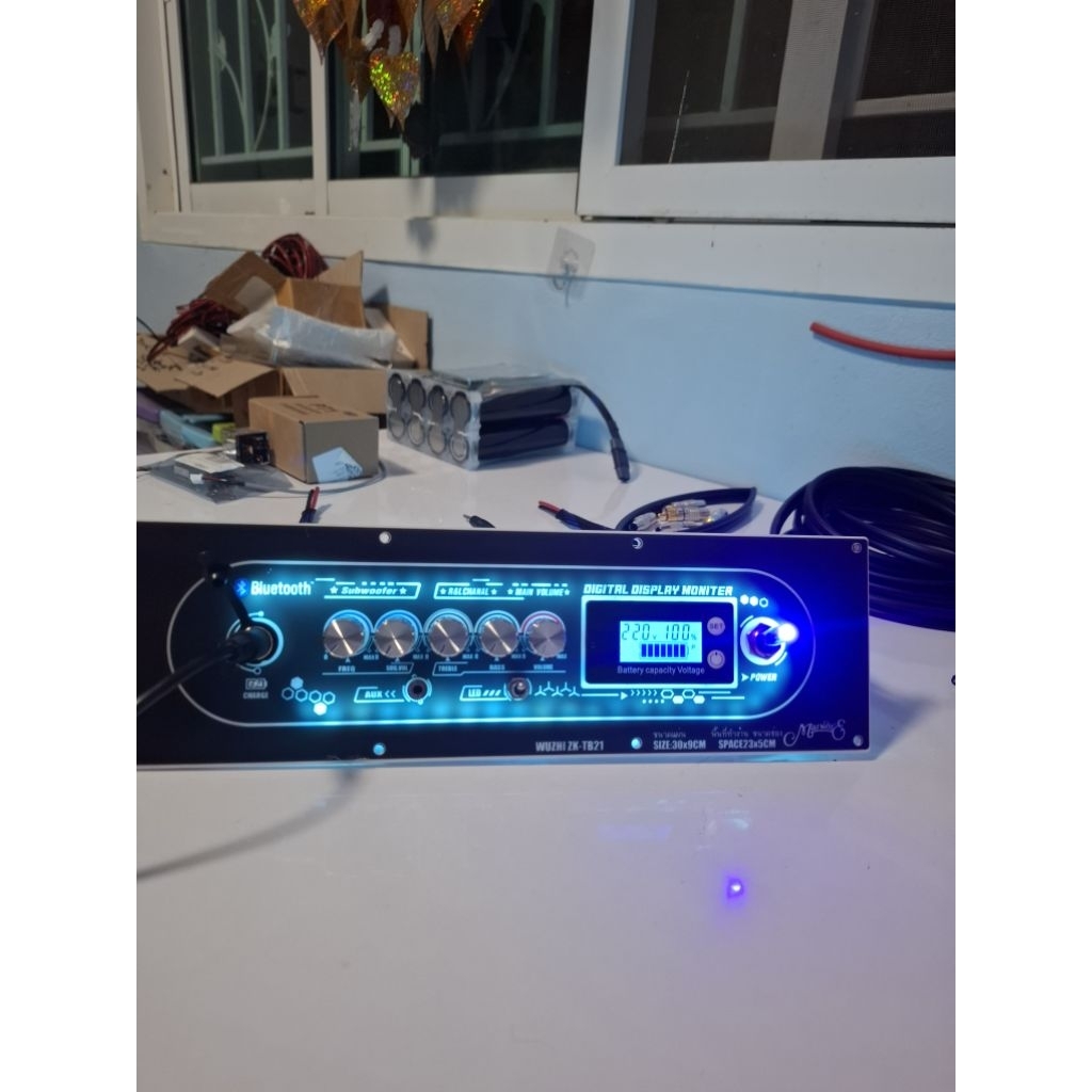 เพลทแอมป์ tb21f 200w /st21 400w พร้อมใช้งานสวิทรีเลย์100แอมป์ช่องเพลทขนาด5×25cm.