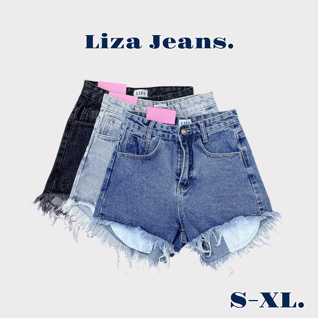 [พร้อมส่ง S-XL] Fernfur Apparel. กางเกงขาสั้น ยีนส์ รุ่นขาลุ่ย ผ้าไม่ยืด งานผ้าฟอก 3 สี