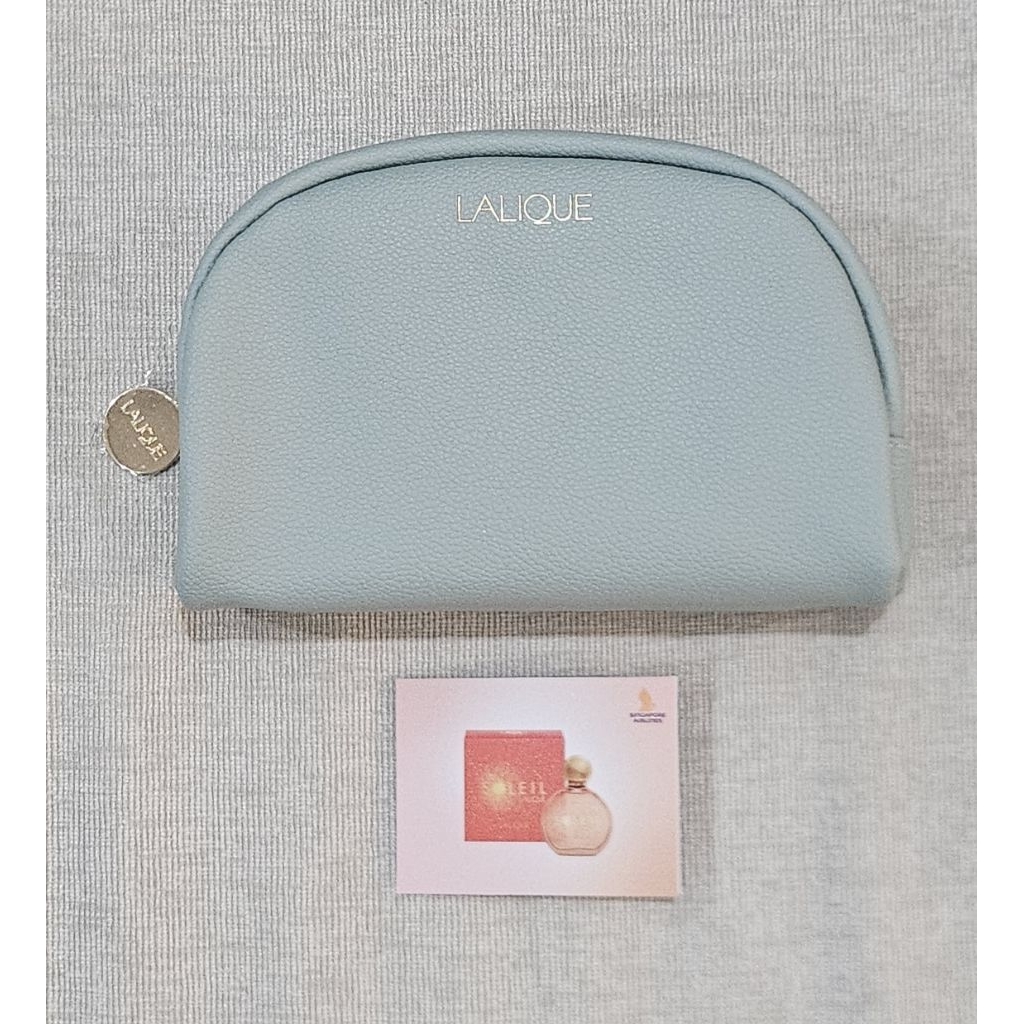 กระเป๋า amenities LALIQUE ชั้น SUITE สายการบิน Singapire Airlines