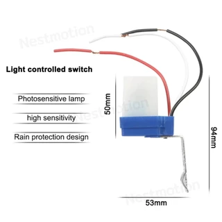 สวิตช์แสงแดด สวิตซ์อัตโนมัติ เปิดปิดอัตโนมัติ 50-60Hz Photocell สวิตช์ไฟถนนตัวควบคุมภาพเซ็นเซอร์ - Sensor Street Light