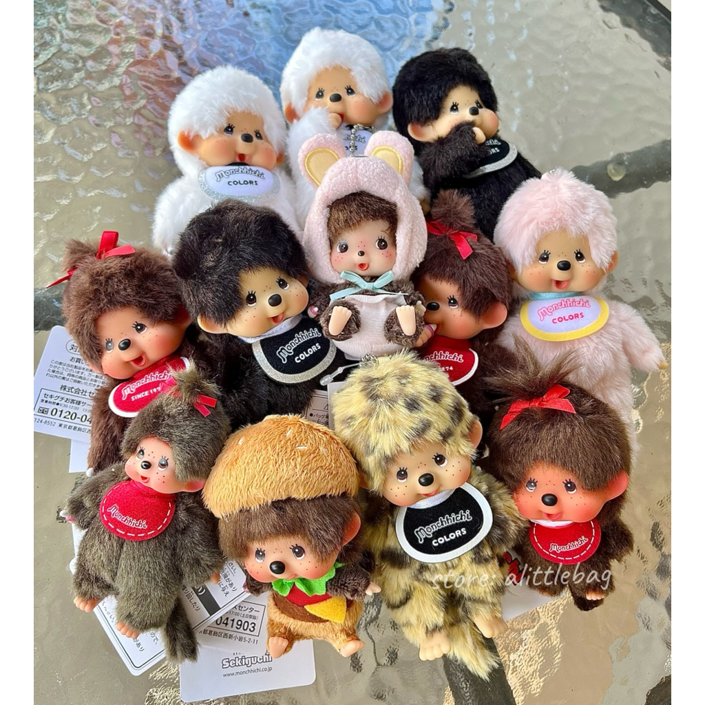 [พร้อมส่ง] พวงกุญแจมอนชิชิ - Monchhichi ของแท้💯 หิ้วจากช็อปไทย/ญี่ปุ่น🇹🇭🇯🇵
