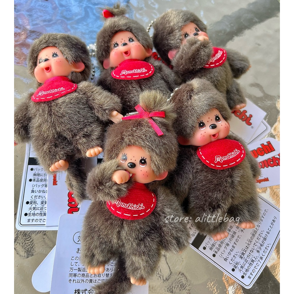 [พร้อมส่ง] พวงกุญแจมอนชิชิ - Monchhichi ของแท้💯 หิ้วจากช็อปไทย/ญี่ปุ่น🇹🇭🇯🇵 - รูปที่ 4