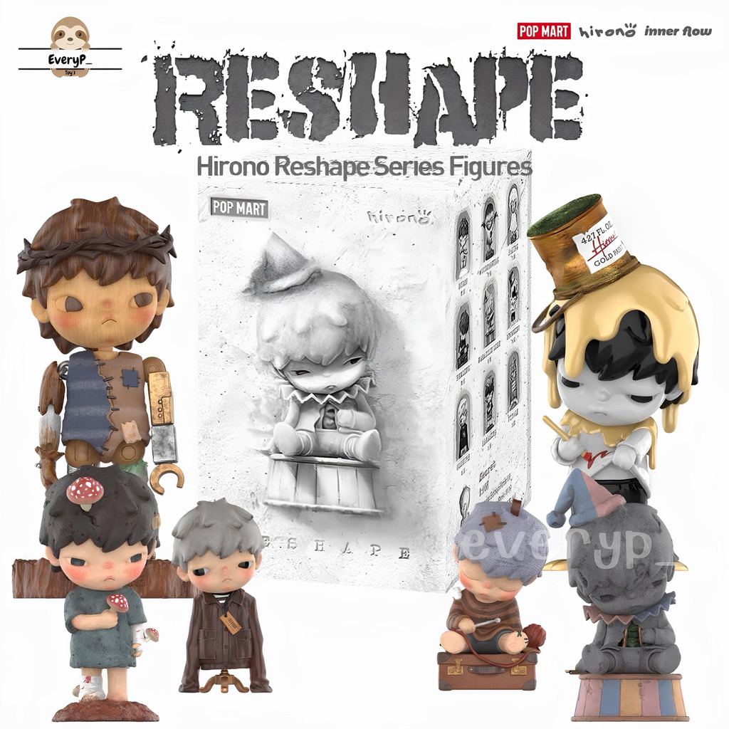 (ส่งด่วน) กล่องสุ่ม Hirono V5 🚀 HIRONO Reshape Series Figures ฮิโรโนะ