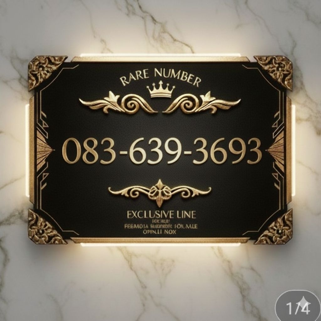 เบอร์มงคล เบอร์สวย 083-639-3-693 3 ตัวแท้