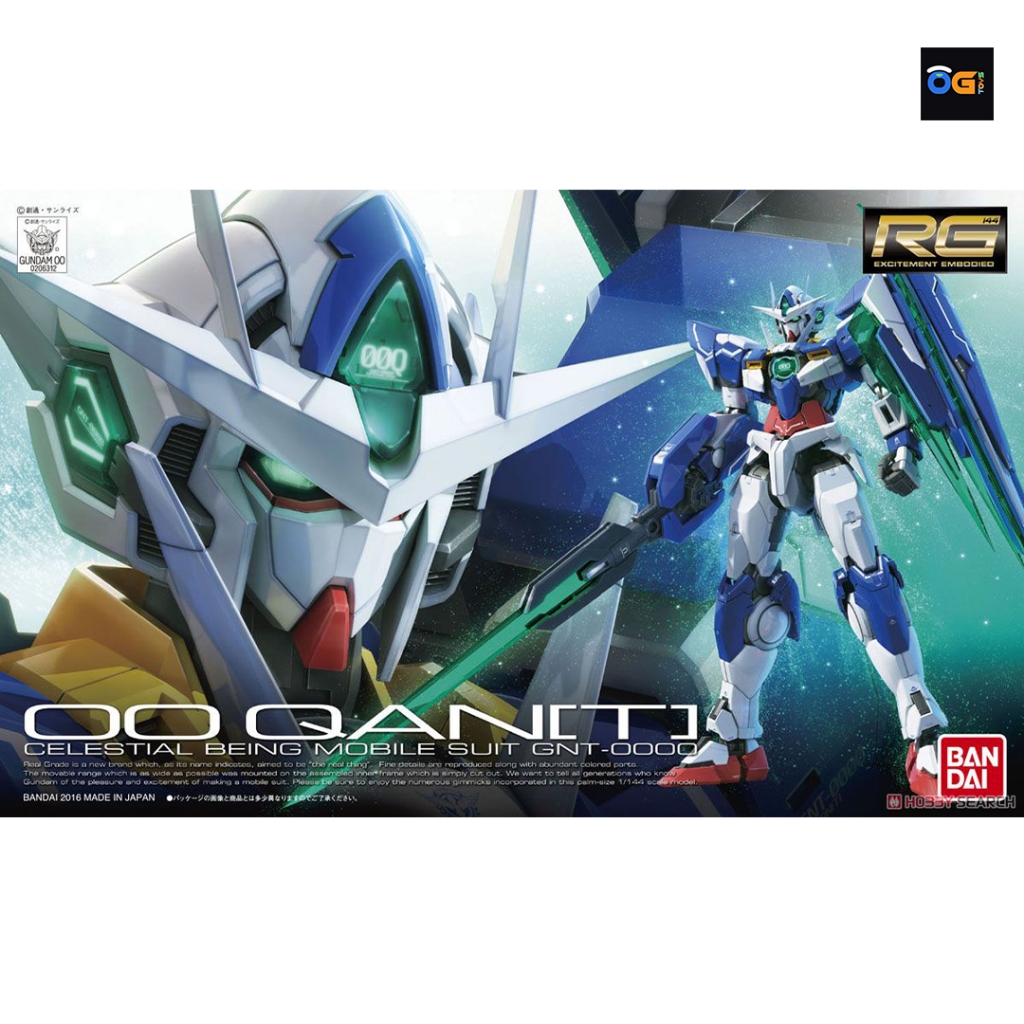 BANDAI RG 1/144 OO Qan[t]