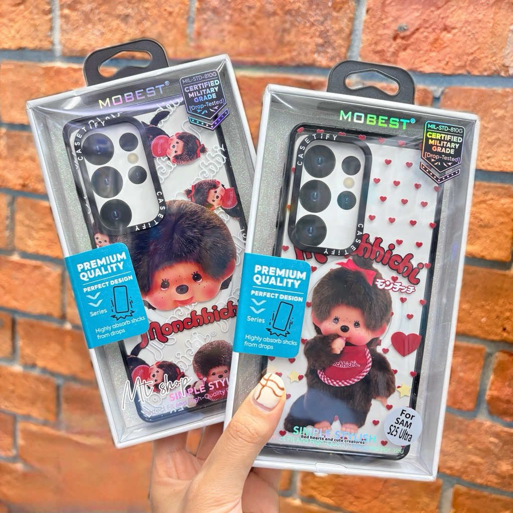 Case ลายน่ารัก รองรับการชาร์จแบบไร้สาย สำหรับรุ่น Samsung S24 Ultra S25 Ultra