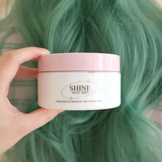 Shine Not Shy Hair Keratin Premium Treatment Mask | เคราตินพรีเมียมทรีทเม้นท์ กู้ผมเสีย ลดผมร่วง ผมหอมติดทน