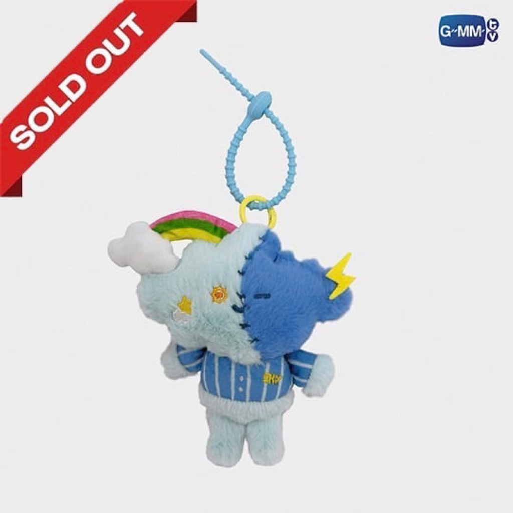 (พร้อมส่ง) SMYLE DOLL KEYCHAIN