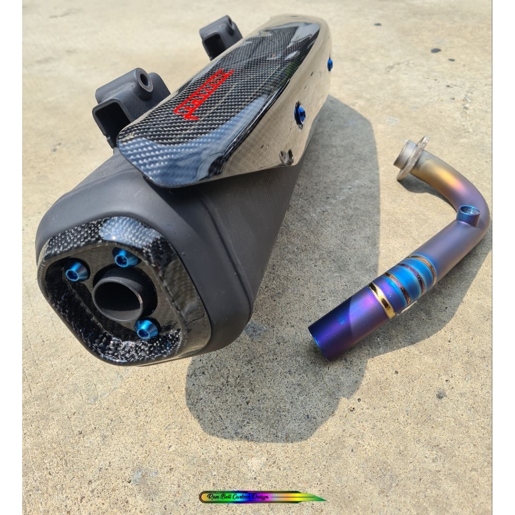 คอท่อไทเทเนี่ยมแท้ New Lambretta V200 & V125