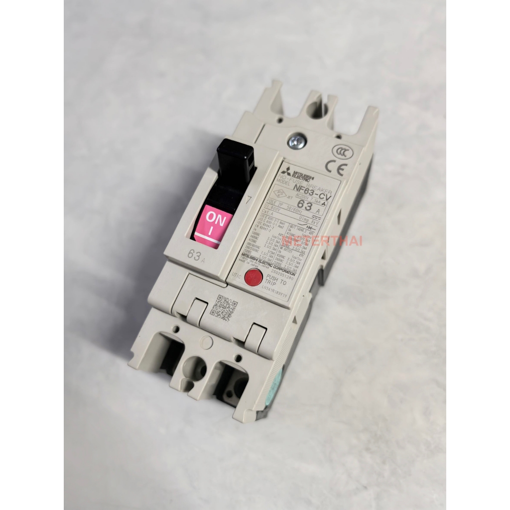 MITSUBISHI MCCB NF63-CV 2P ขนาด 63A