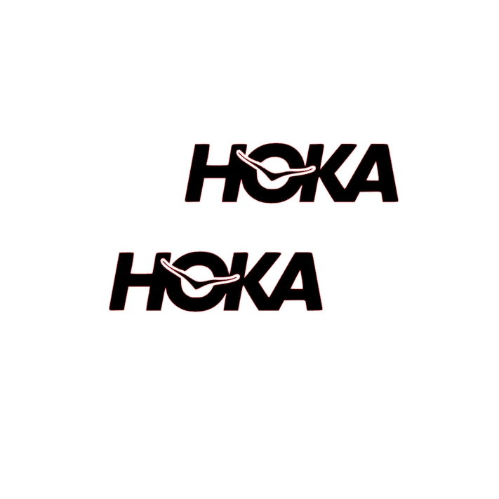 ตัวรีด  H-K  ขนาด 7 x 2 Cm. แพ็ค 2 แผ่น รีดได้ทุกเนื้อผ้า
