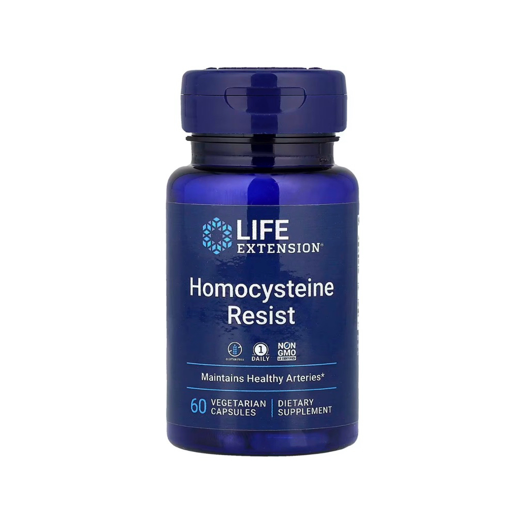 Homecysteine Resist Life Extension 60 capsules ของแท้จากอเมริกา