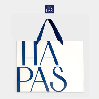 ถุงกระดาษ HAPAS สีขาว พรีเมียม | ของขวัญคุณภาพสูง